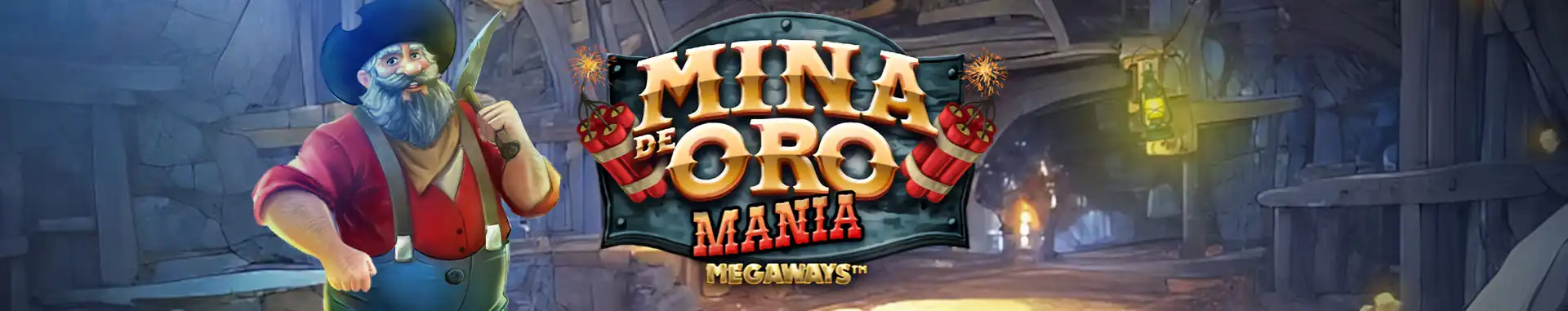 Tragaperras online Mina de Oro Mania Megaways