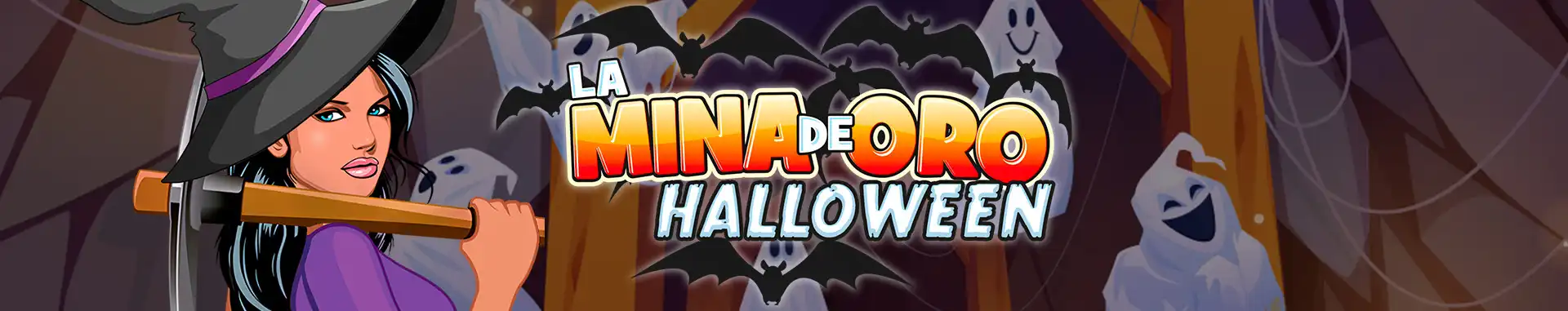 Tragaperras online La Mina de Oro Halloween