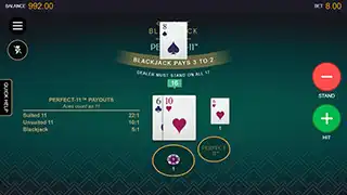 Classic Blackjack with Perfect-11