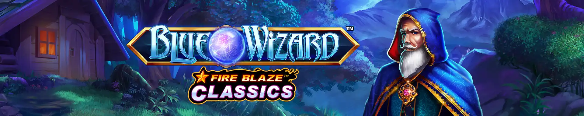 Tragaperras online Fire Blaze: Blue Wizard