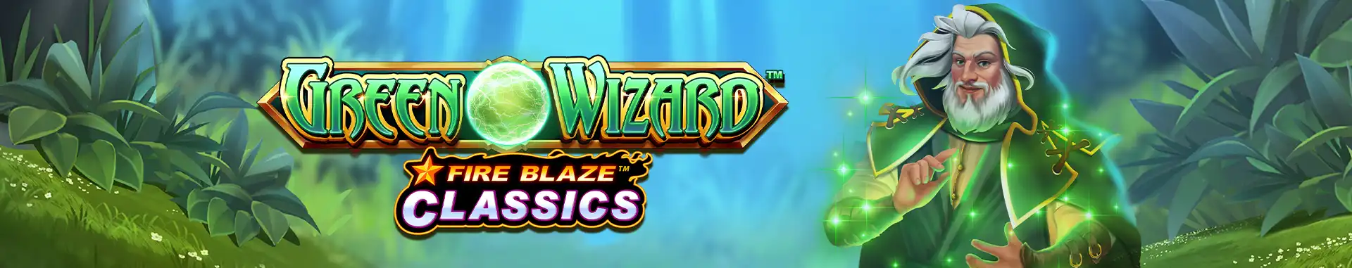 Tragaperras online Fire Blaze: Green Wizard